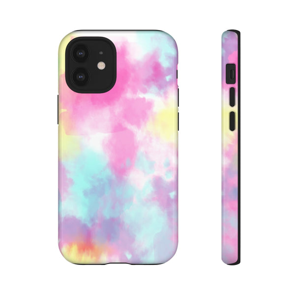 Neon Tie Dye iPhone Case