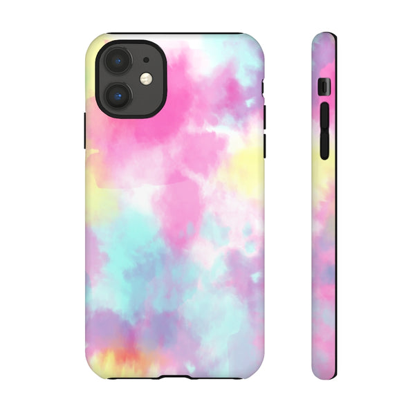Neon Tie Dye iPhone Case