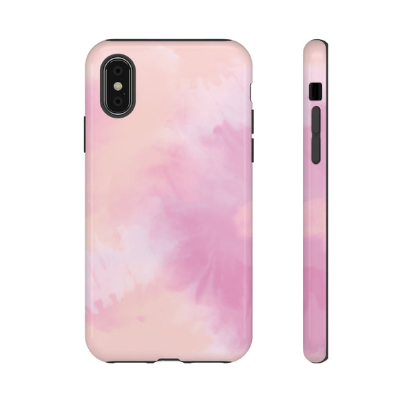 Pink Tie Dye iPhone Case