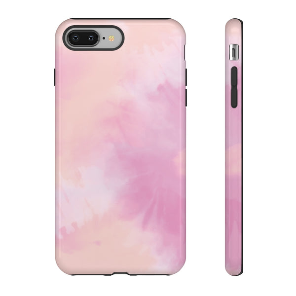 Pink Tie Dye iPhone Case