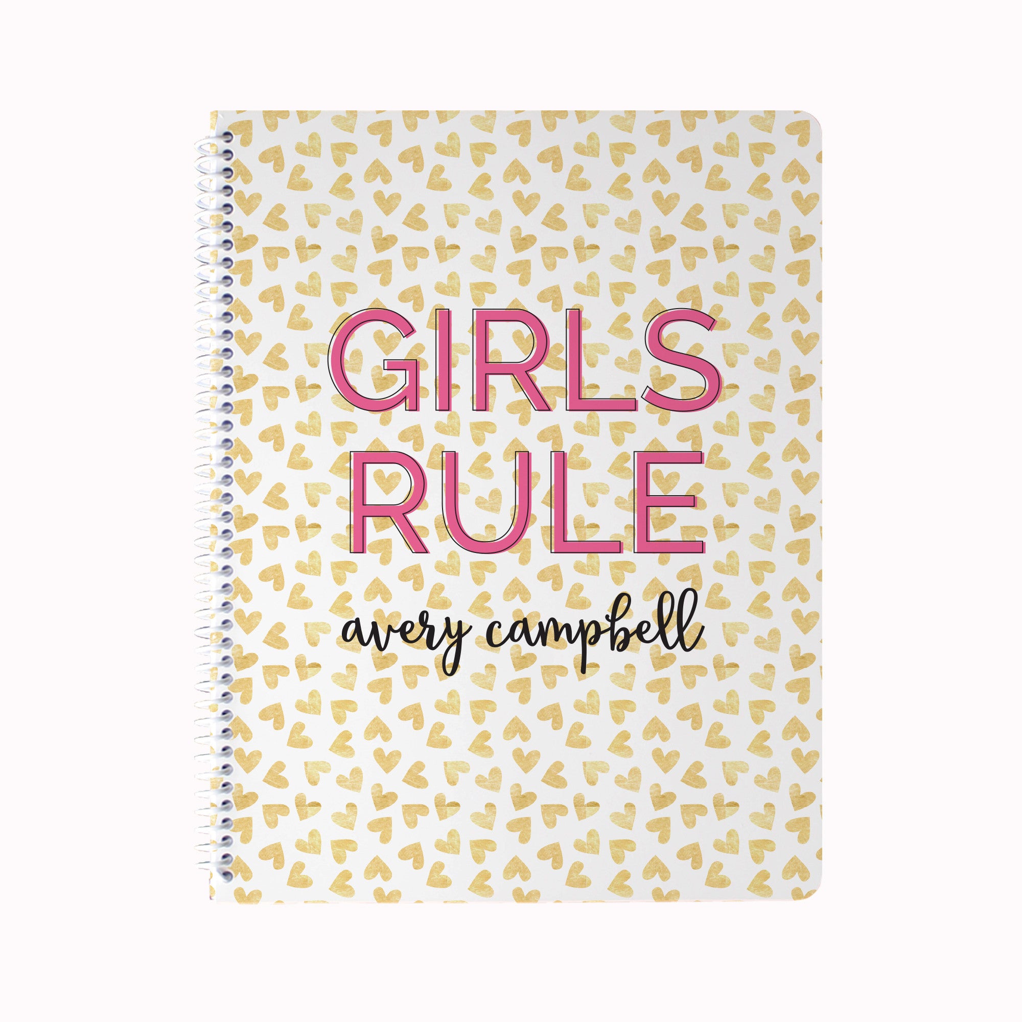 Girls Rule Notebook