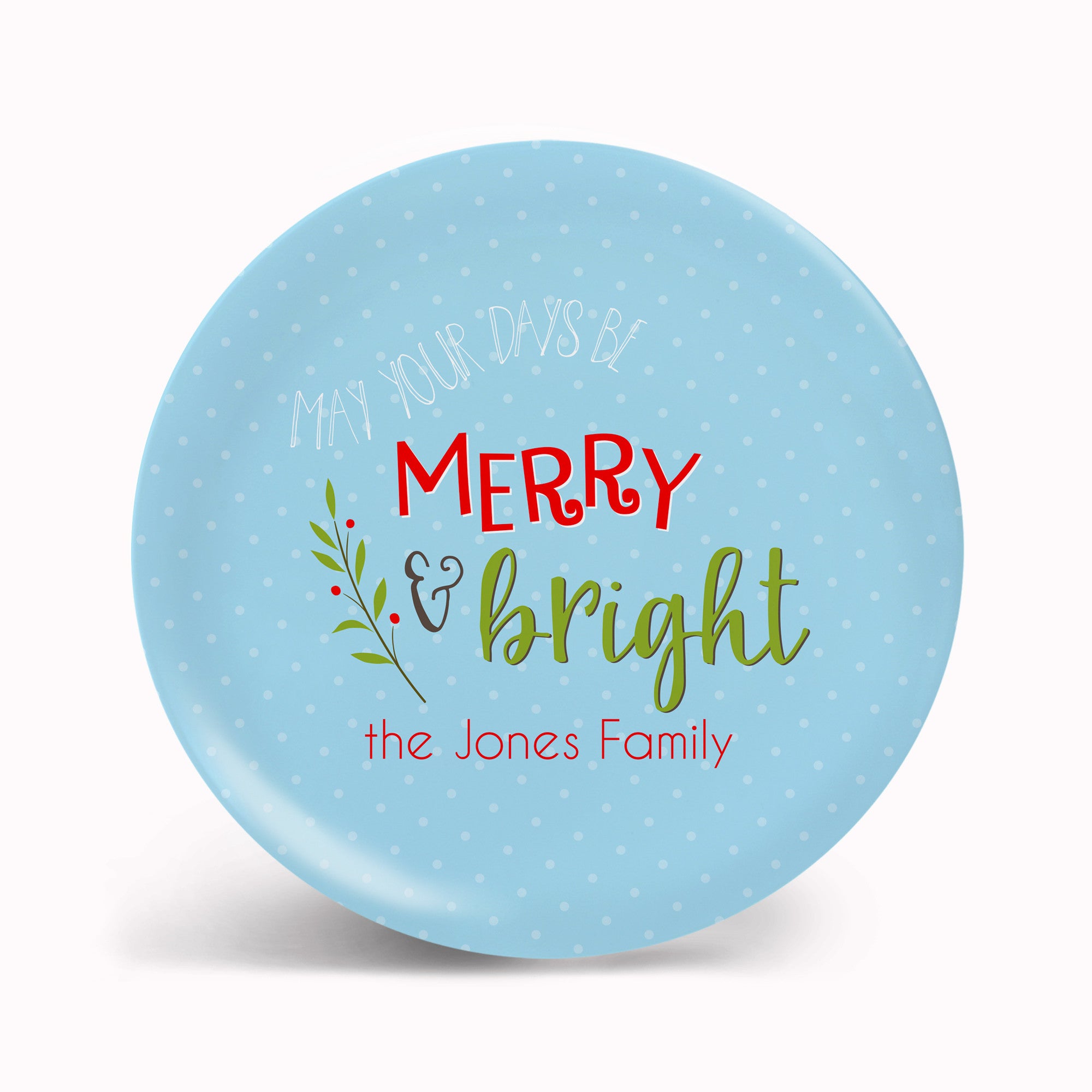 Merry and Bright Plate