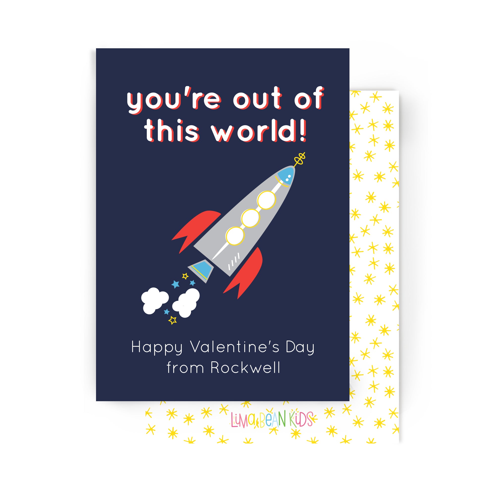 Out Of This World Valentine's Cards
