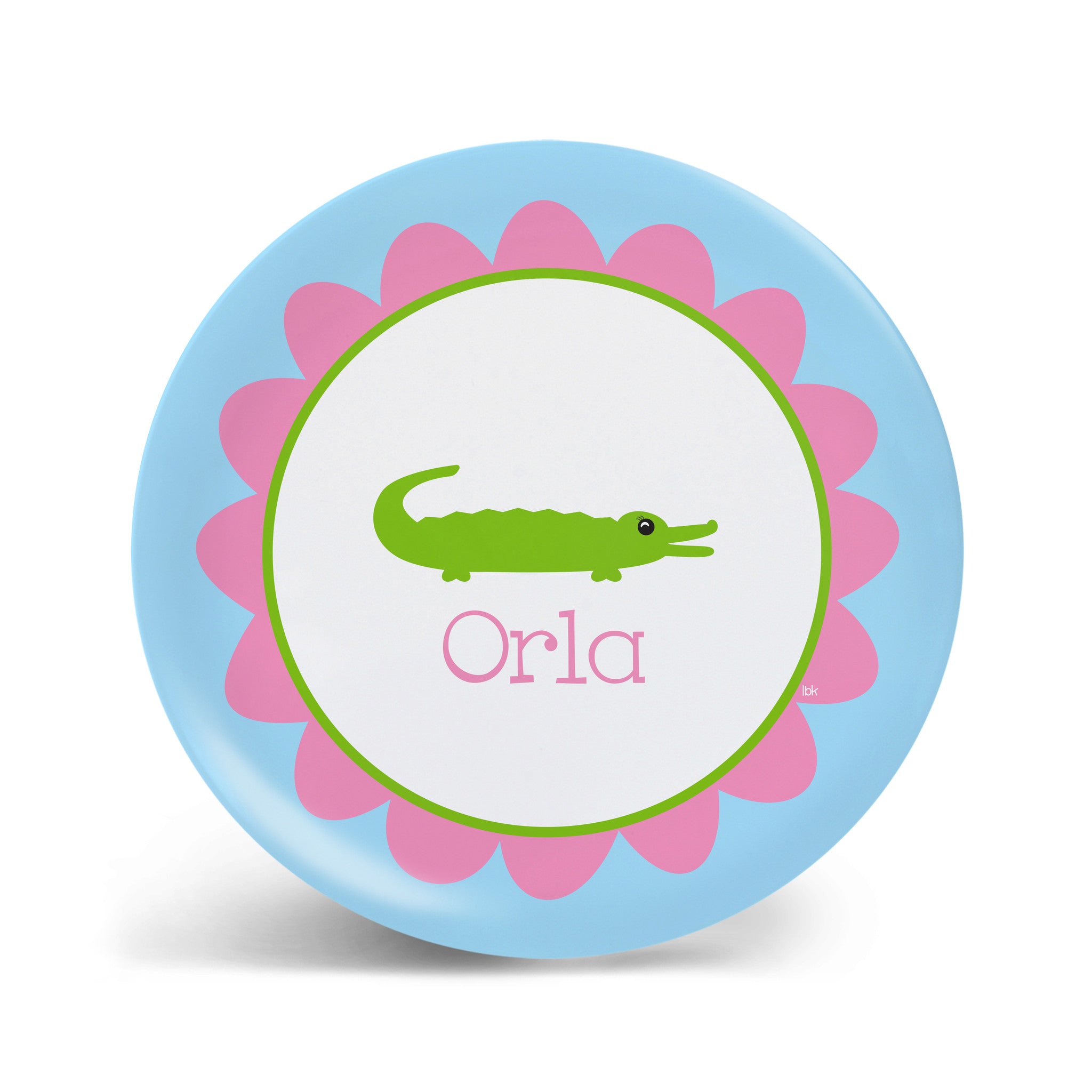 Preppy Gator Girl Tableware