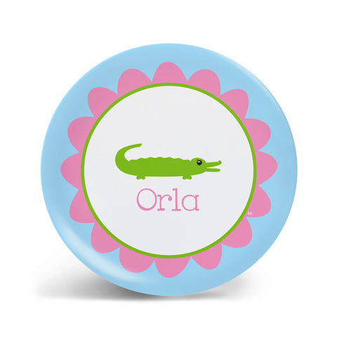 Preppy Gator Girl Tableware