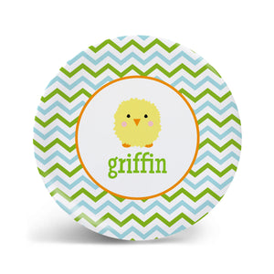 Puffy Chick Easter Plate - 2 Styles!