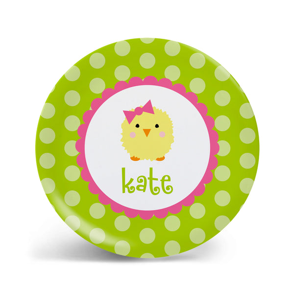 Puffy Chick Easter Plate - 2 Styles!
