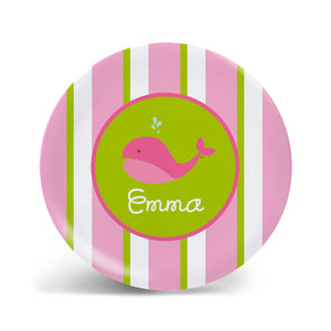Pink Whale Tableware