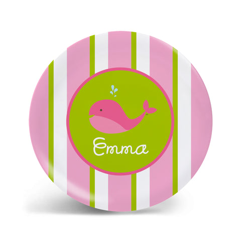 Pink Whale Tableware