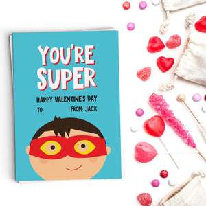 You're Super Valentine's Cards