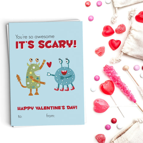 You're So Awesome Valentine's Cards