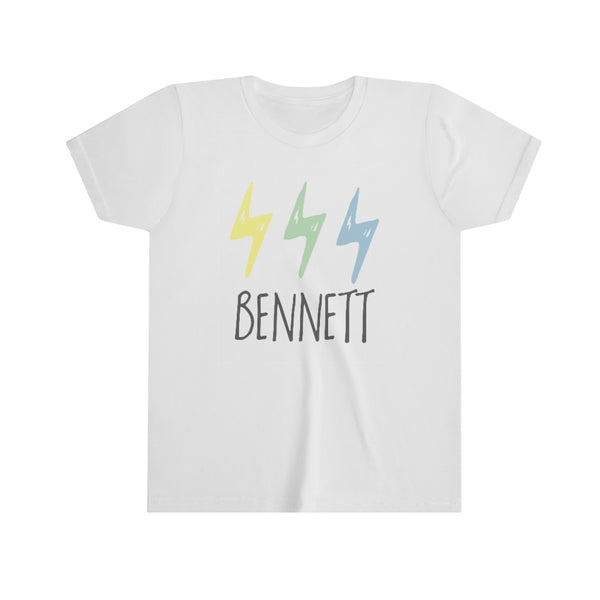 Youth Lightning Personalized Tee