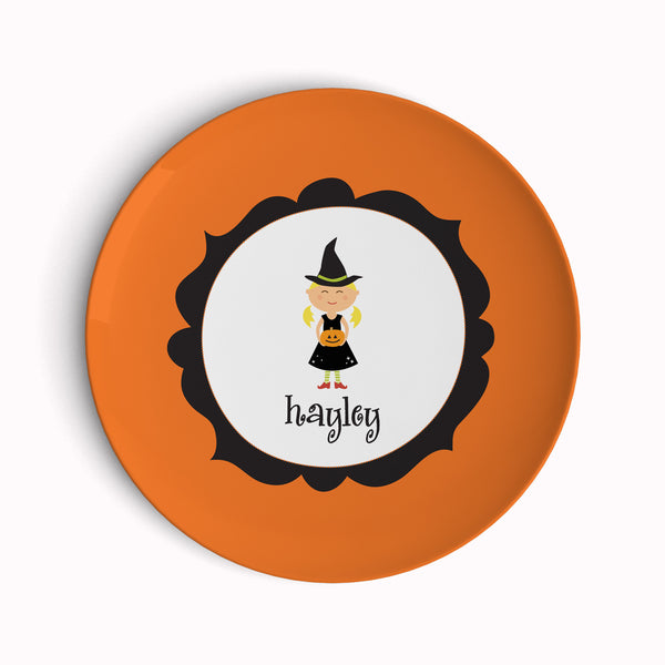 Halloween Witch Plate