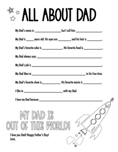*FREE* Father's Day Printable