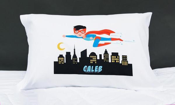 Flying Super Hero Pillowcase